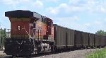 BNSF coal train DPU